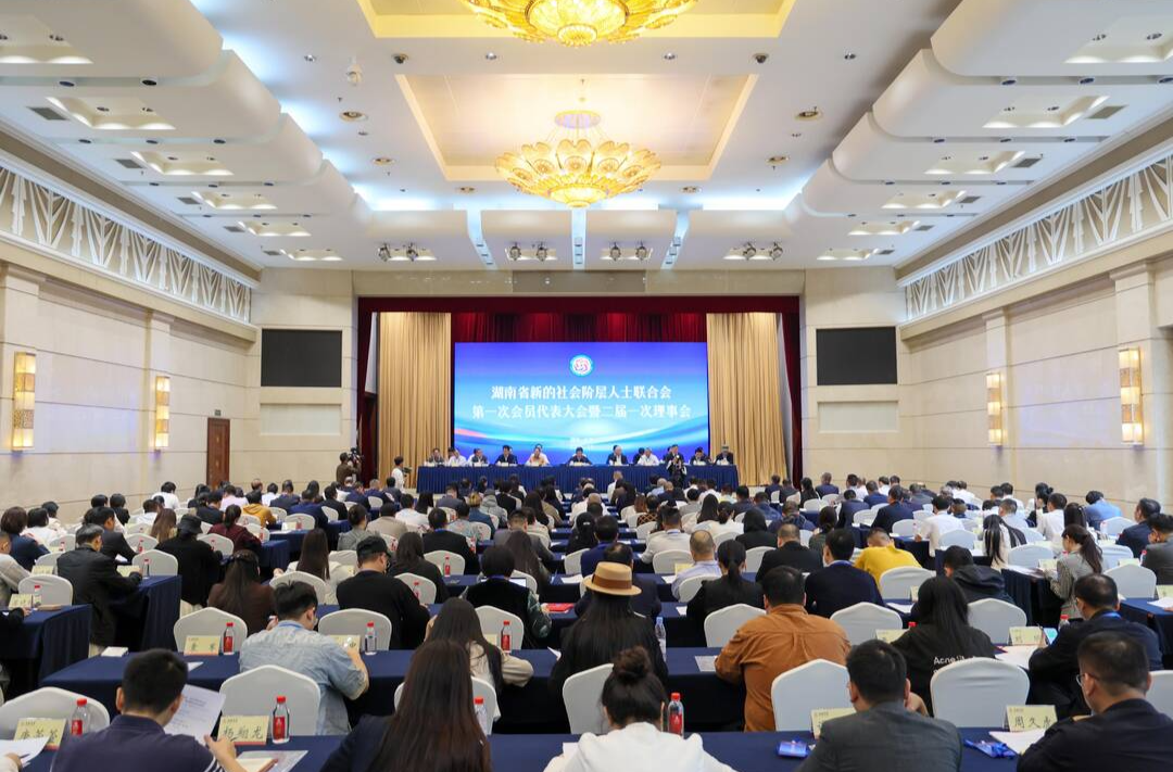 湖南省新的社会阶层人士联合会第一次会员代表大会召开