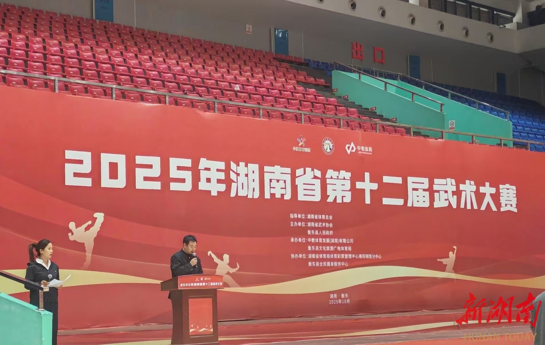 拳风激荡 爆燃衡东  湖南省第十二届武术大赛落幕