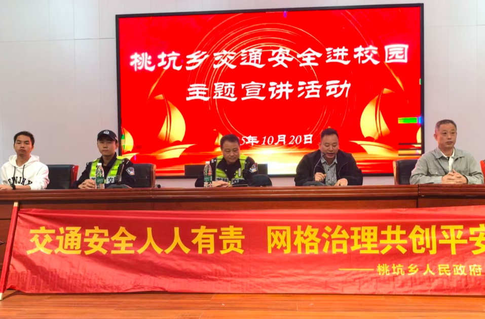 茶陵县桃坑乡:开展交通文明劝导,守护群众平安出行