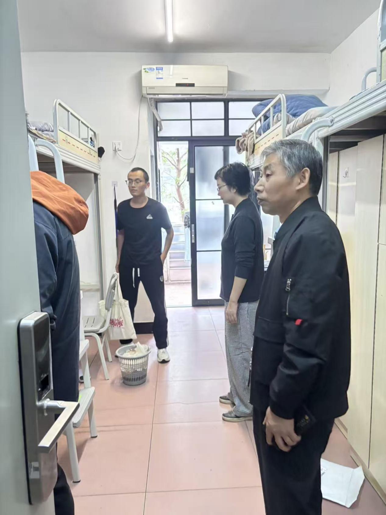 长沙民政职业技术学院殡仪学院开展“一站式”学生社区安全检查