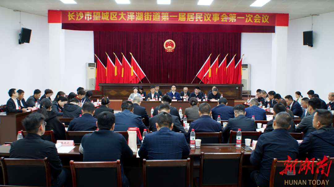 长沙大泽湖街道：倾听民声聚民智 居民议事擘新篇