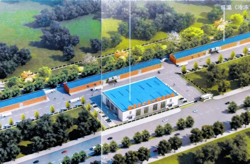提速!醴陵最大冷链中心2号库建设进入冲刺阶段