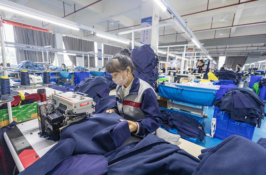 赶制服饰订单