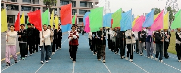 武陵区石门桥镇中学举办秋季运动会