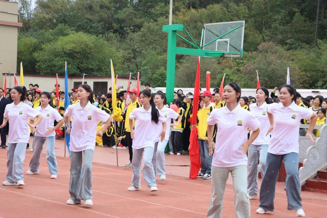 衡南县九中举行第七届体育艺术节活动