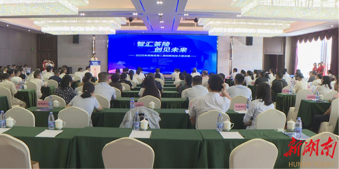 茶陵县第二届创新创业大赛圆满落幕 “智汇茶陵，创见未来”为高质量发展注入新动能