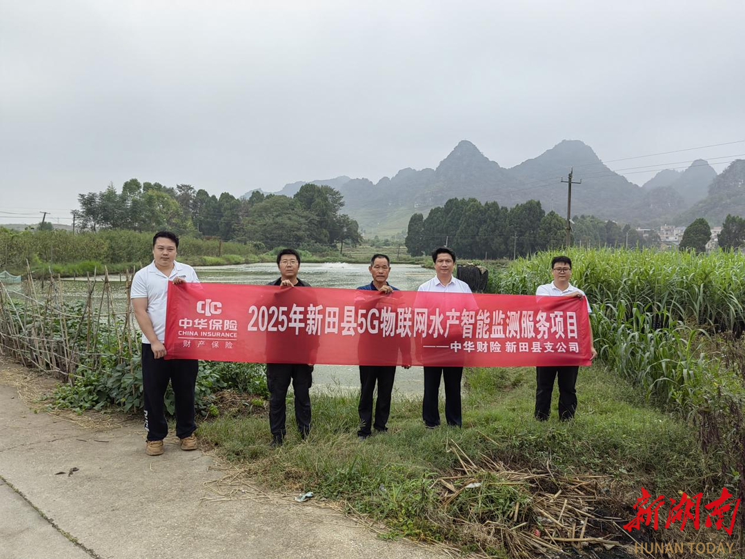 中华财险新田支公司“5G云鱼塘”项目落地 科技赋能水产养殖转型升级