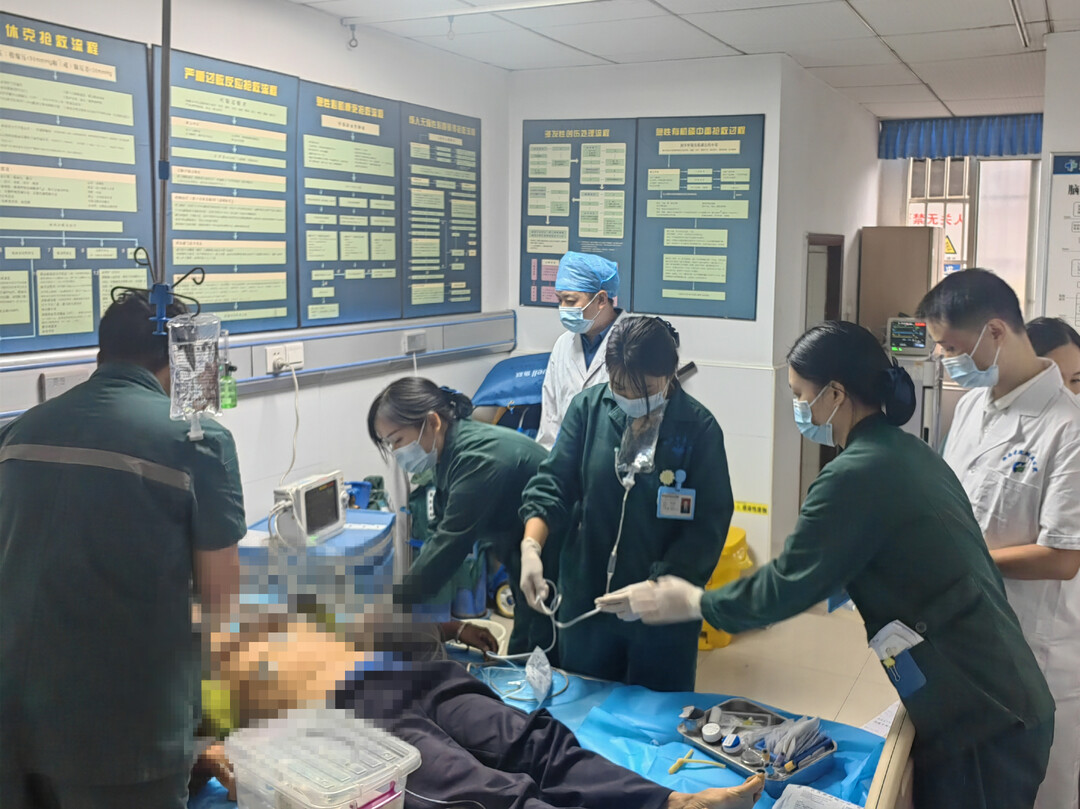 湘南学院附属医院巡回医疗队与基层多学科协作 成功抢救高龄有机磷中毒患者