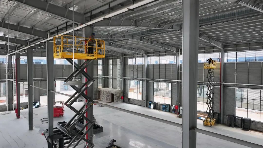 第五届永州・蓝山国际皮具箱包博览会主会场本月底交付