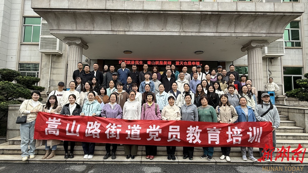 强基固本练真功  实干笃行促发展——嵩山路街道党员教育培训班顺利结业