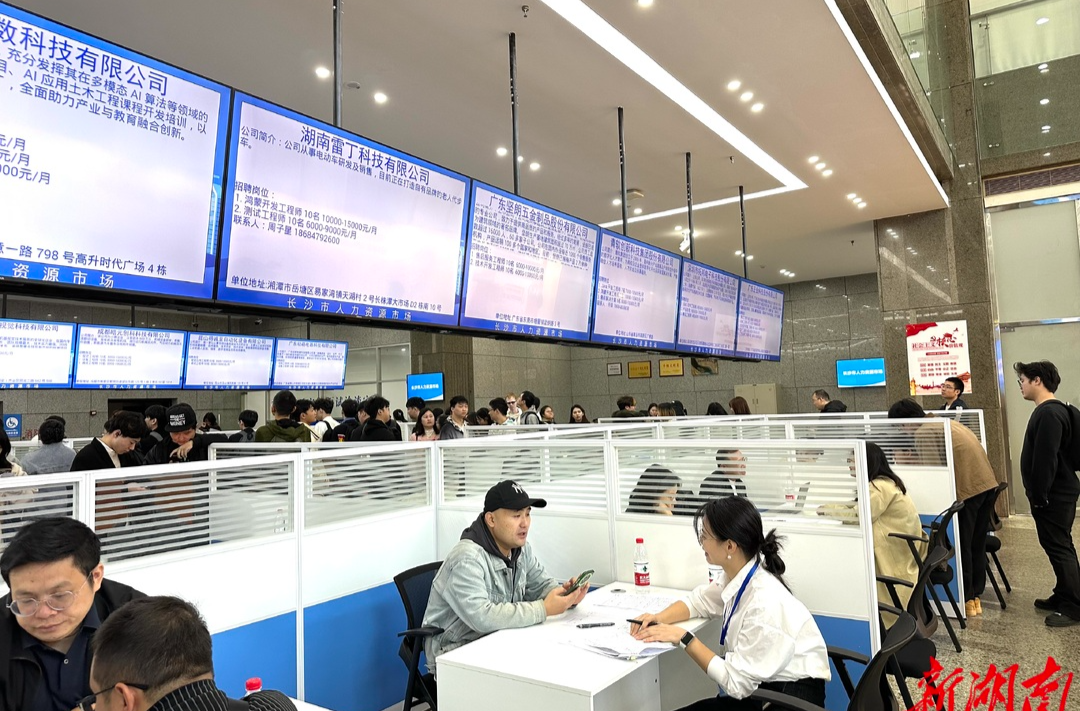 1119个优质数智岗位等你来@湖南日报