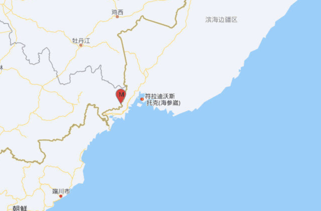 吉林延边州珲春市发生5.5级地震 震源深度560千米