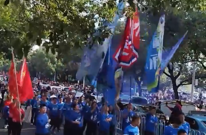 永州球迷：欢迎长沙！
