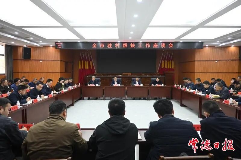 常德市驻村帮扶工作座谈会召开