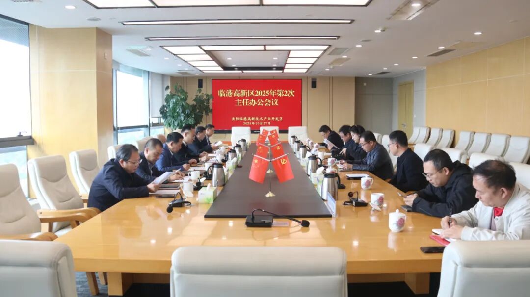 岳阳临港高新区召开2025年第2次主任办公会