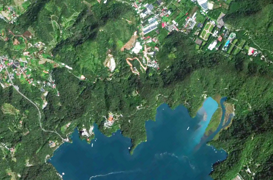 每条街道都清晰可见！看卫星视角下的中国台湾省