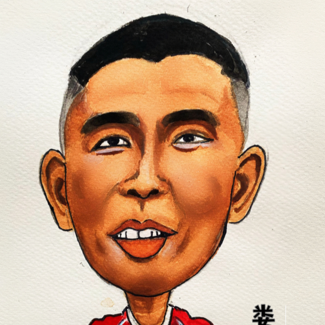 漫画湘超120|娄底队员胡俊杰