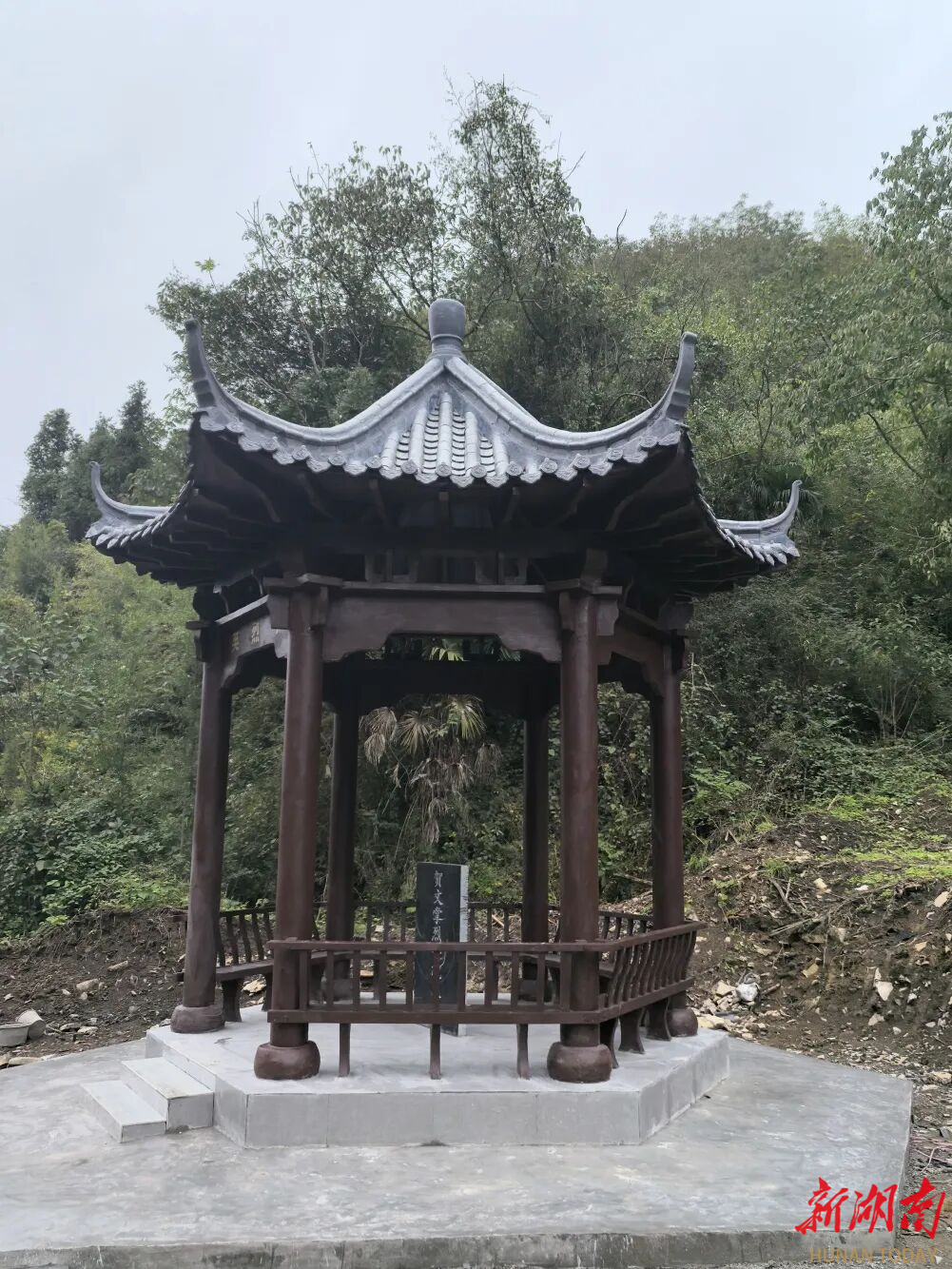 “贺文掌英烈亭”主体工程竣工  红色地标赓续忠烈血脉