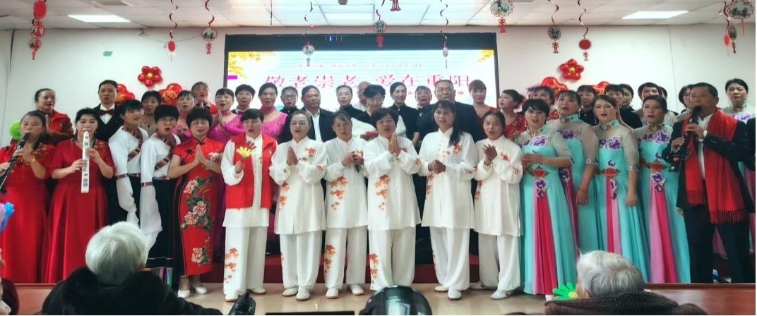 宁远县教师进修学校开展重阳节慰问活动