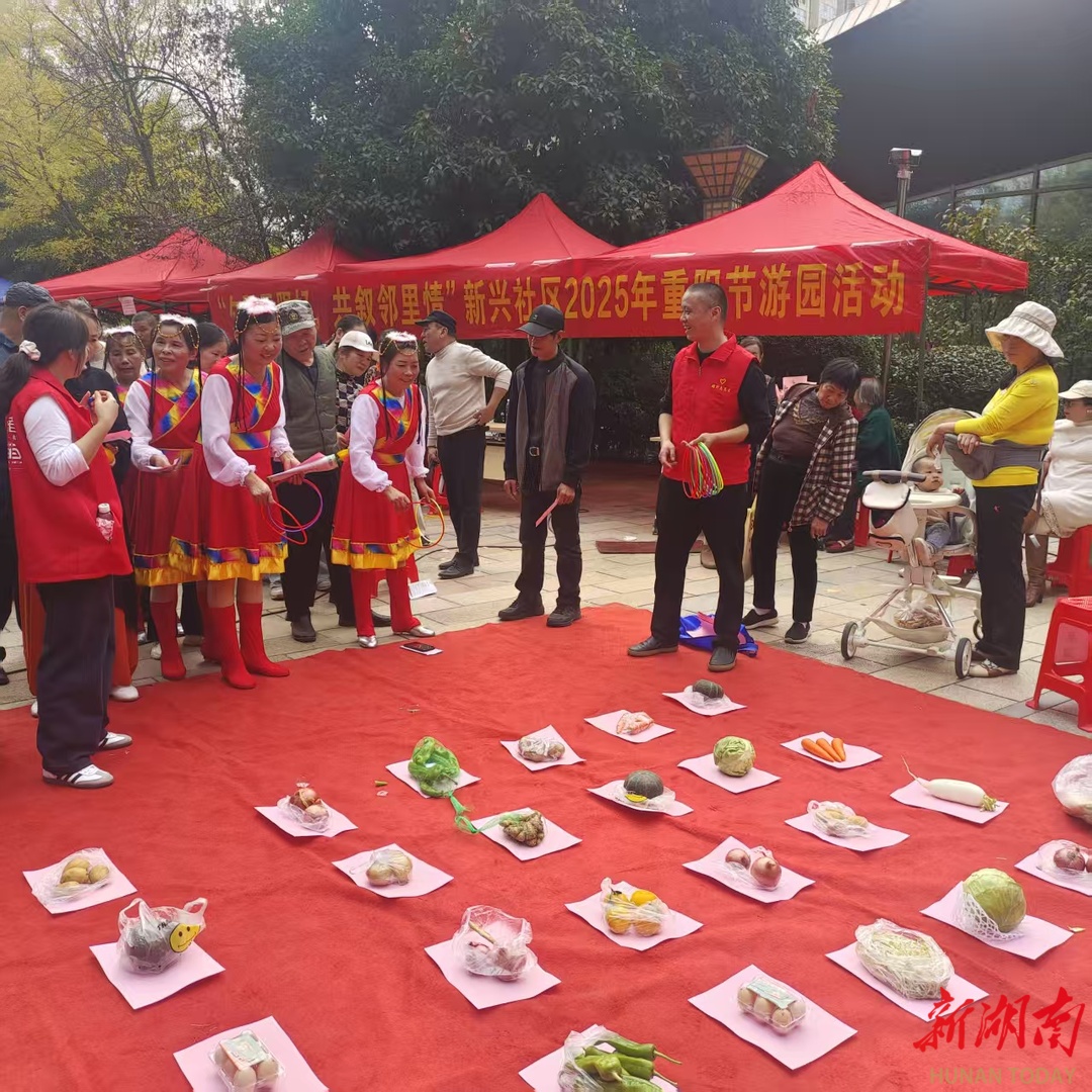 长沙新兴社区绘就和美新城邻里团结新画卷