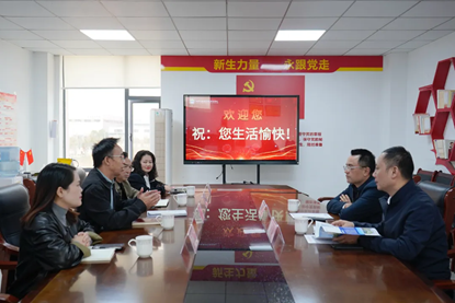 湘潭市人社局到湘潭融城医药科技职业学校调研职业教育工作