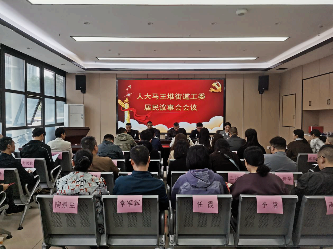 聚民智 谱新篇——马王堆街道首届居民议事会开启基层民主新实践