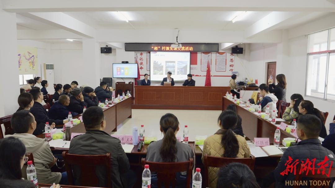 理响桑植，三味入心，“湘”村微党课经验交流活动在桑植县举行