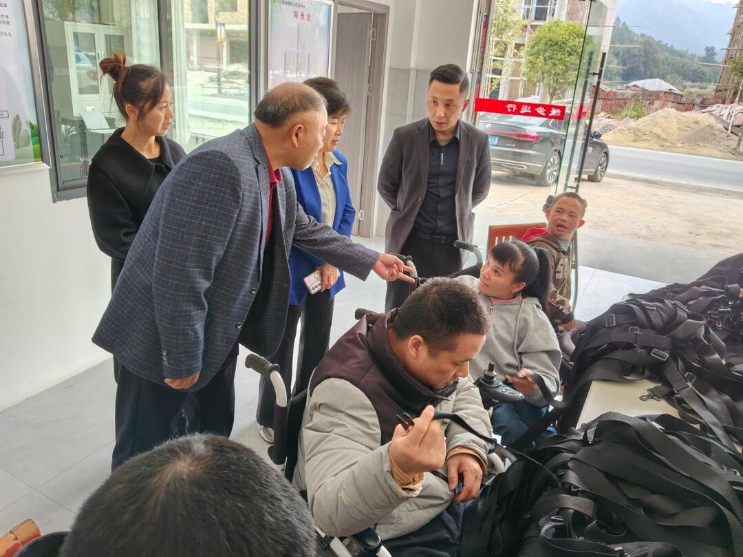 邵阳市残联赴绥宁县调研