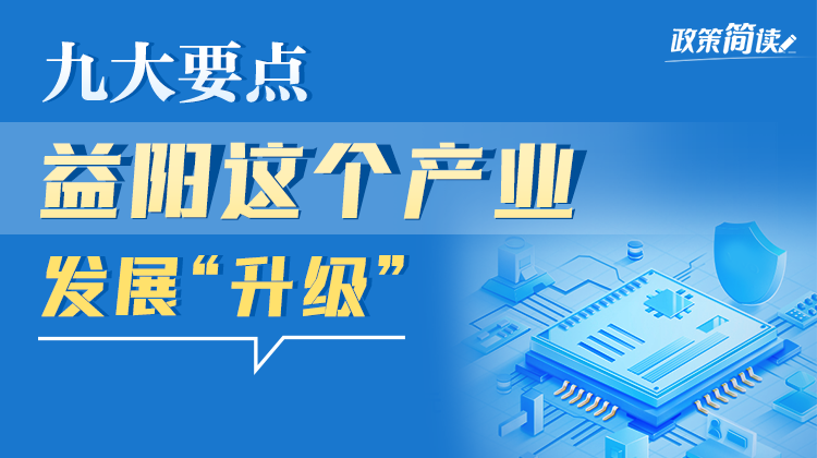 政策简读丨九大要点 益阳这个产业发展“升级”