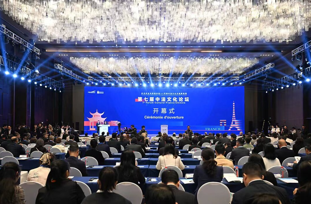 第七届中法文化论坛在长沙开幕 丁仲礼拉法兰沈晓明等出席