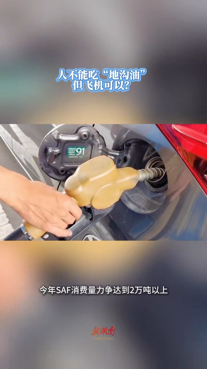 今日科普｜人不能吃“地沟油”，但飞机可以？