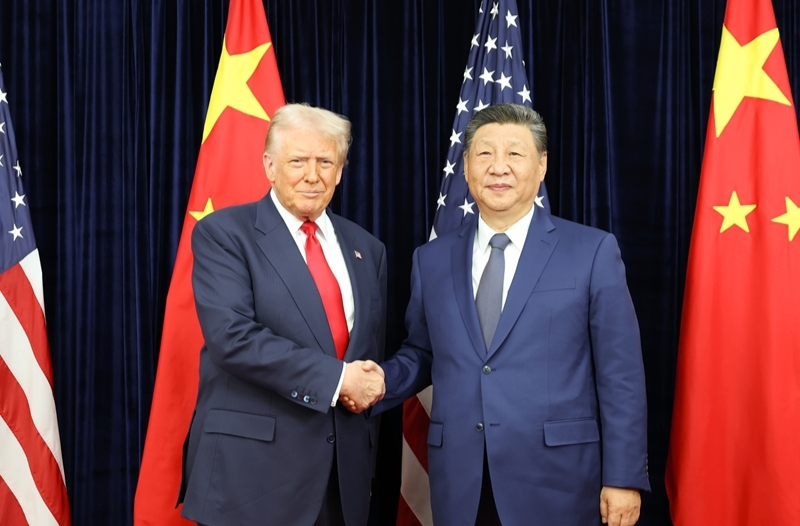 从釜山会晤看“历史主动”：看长远、驭大局、做更好的自己