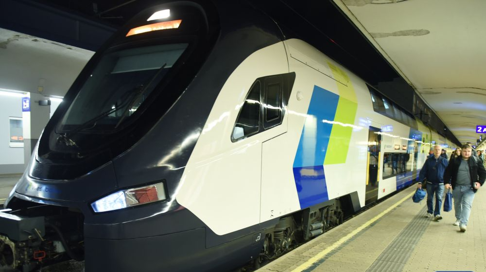 中国国产列车首次亮相奥地利