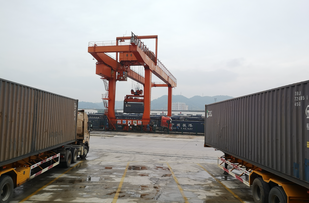 怀化国际陆港今年班列量突破1000列 其中高附加值产品占比提升