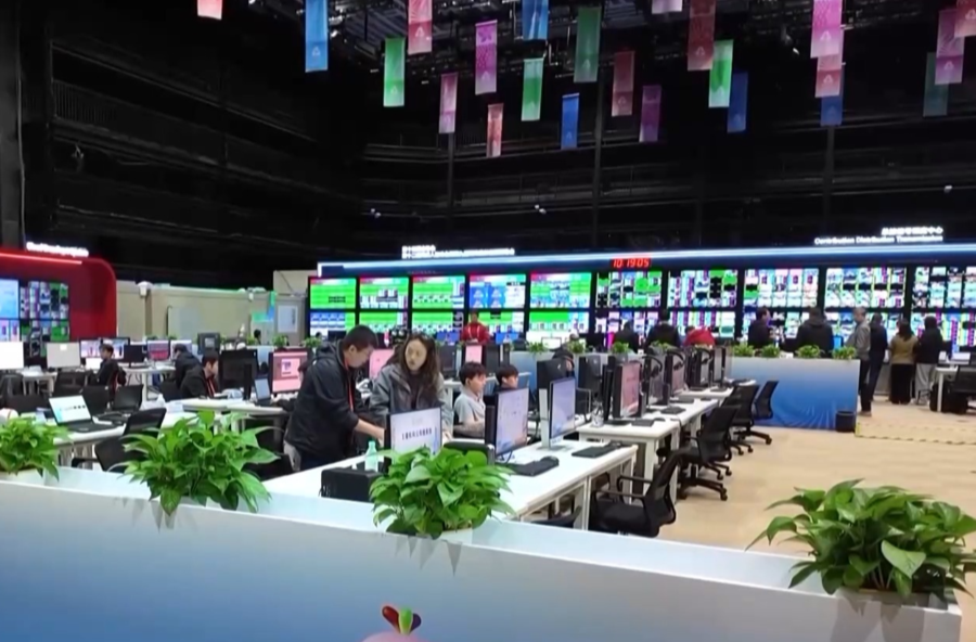 十五运会主新闻中心准备就绪 今天召开首场新闻发布会