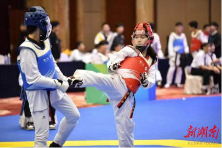 拳如霹雳 腿似狂风  衡阳县英南学校跆拳道队省赛夺冠