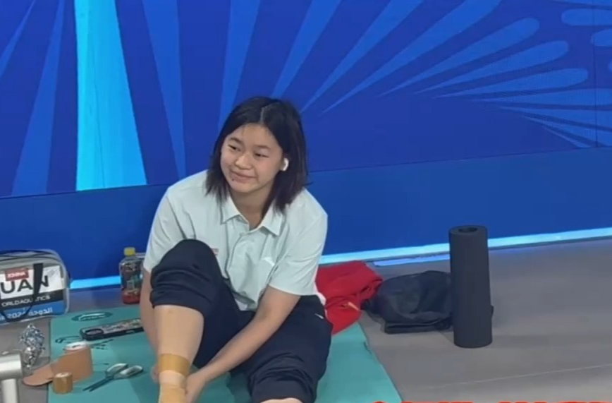 全红婵王伟莹今日携手再战10米台！教练透露“全妹”伤病情况