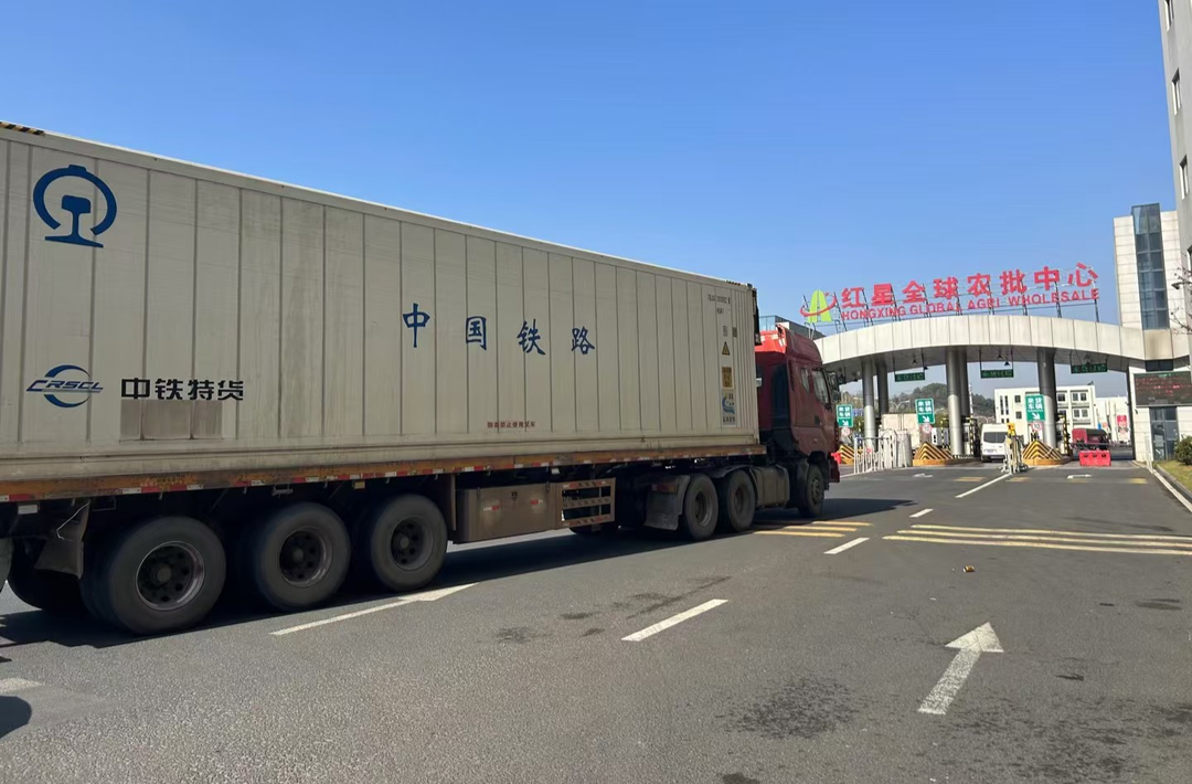 泰国龙眼“搭乘”铁路冷链快车高频抵怀