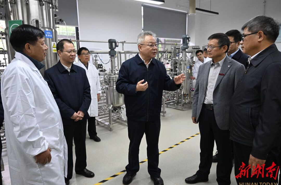 沈晓明调研常德市经济社会发展情况