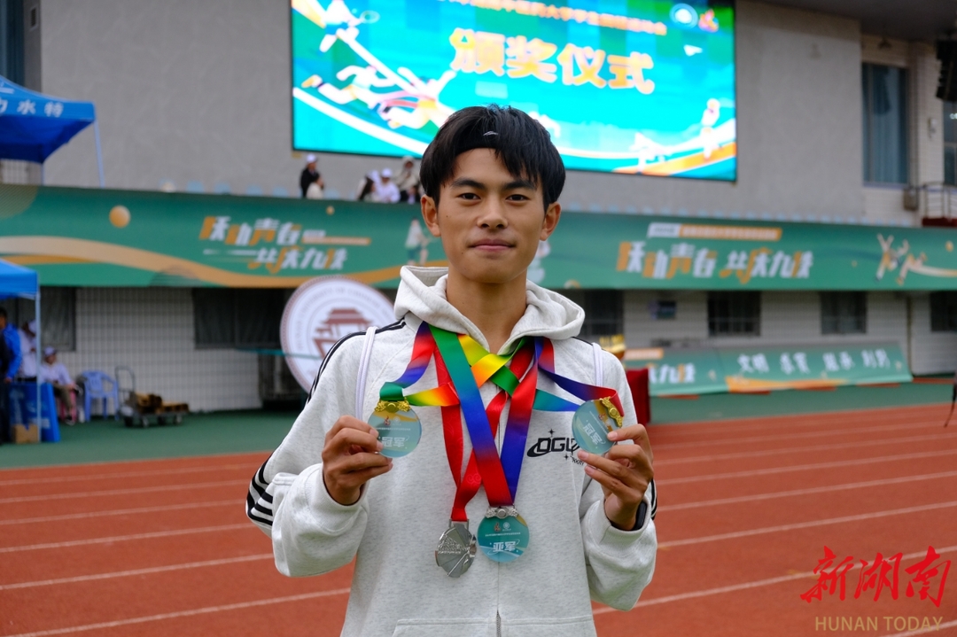 刘超波：百米赛道上的热血追风者