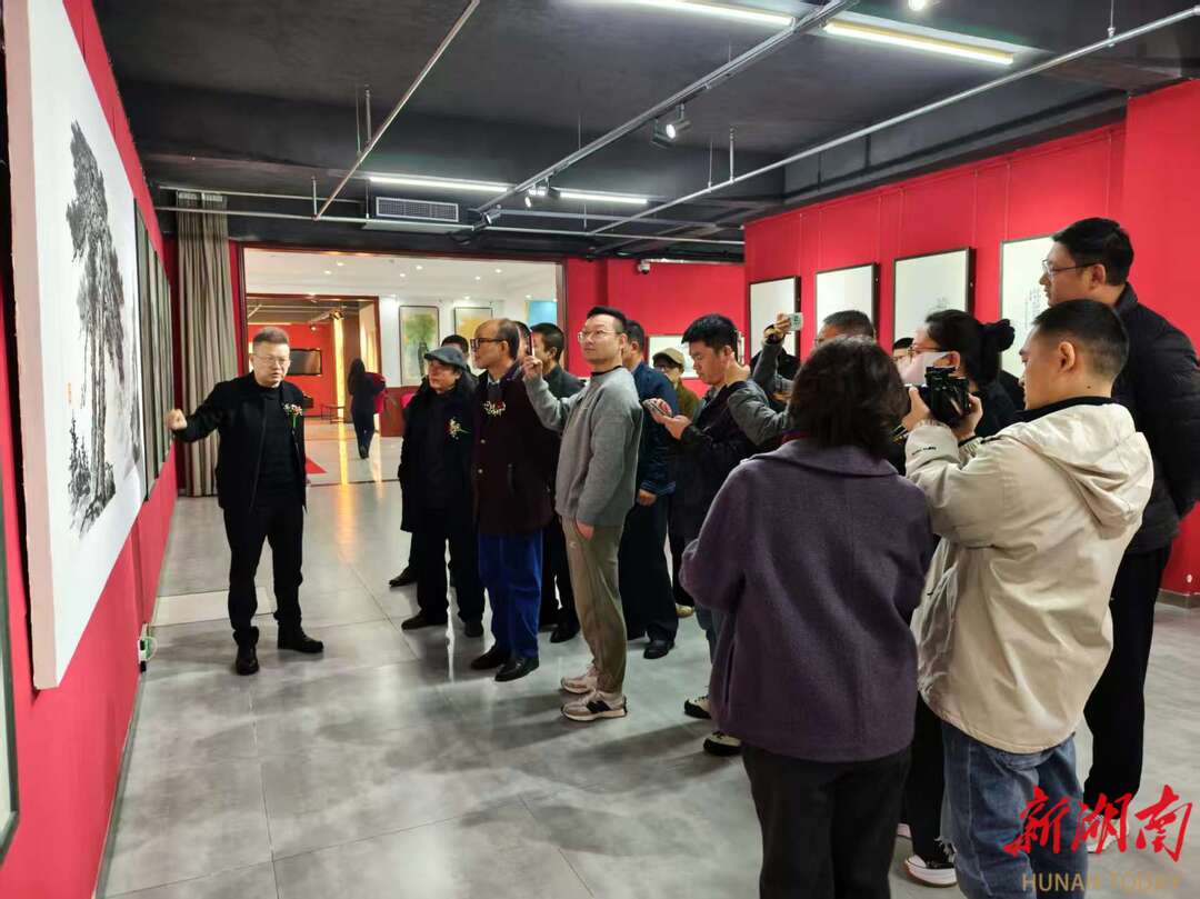 童治军精品展亮相中国书画院