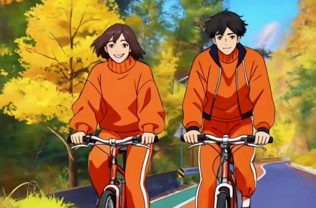 视频|AI特效还原渠江源茶溪谷“金秋色画廊”