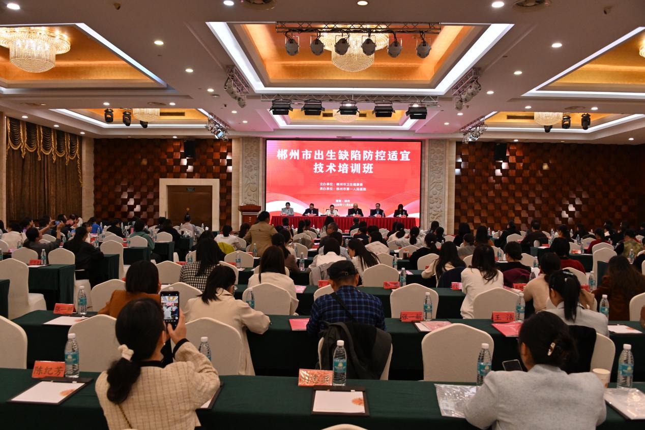 筑牢健康“起跑线”：郴州市出生缺陷防控适宜技术培训精准发力