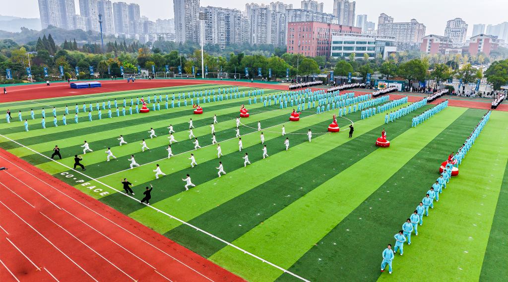 淬火青春竞百舸，湖南中医药大学第八届运动会开幕