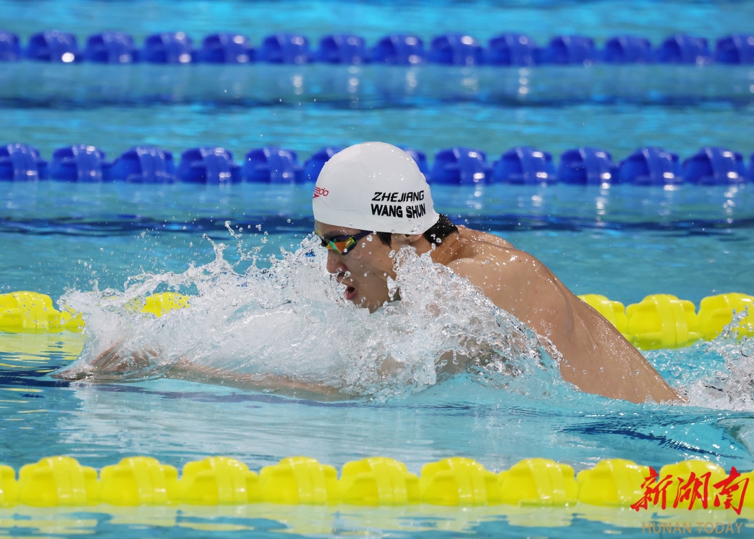 汪順半決賽第一晉級男子200米混合泳決賽