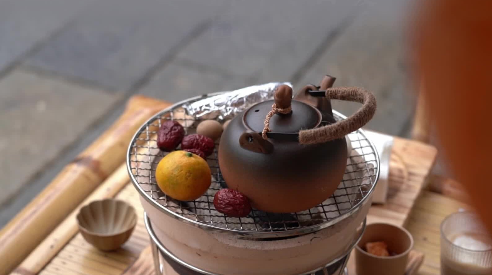 视频｜荆坪冬日暖 围炉煮茶香