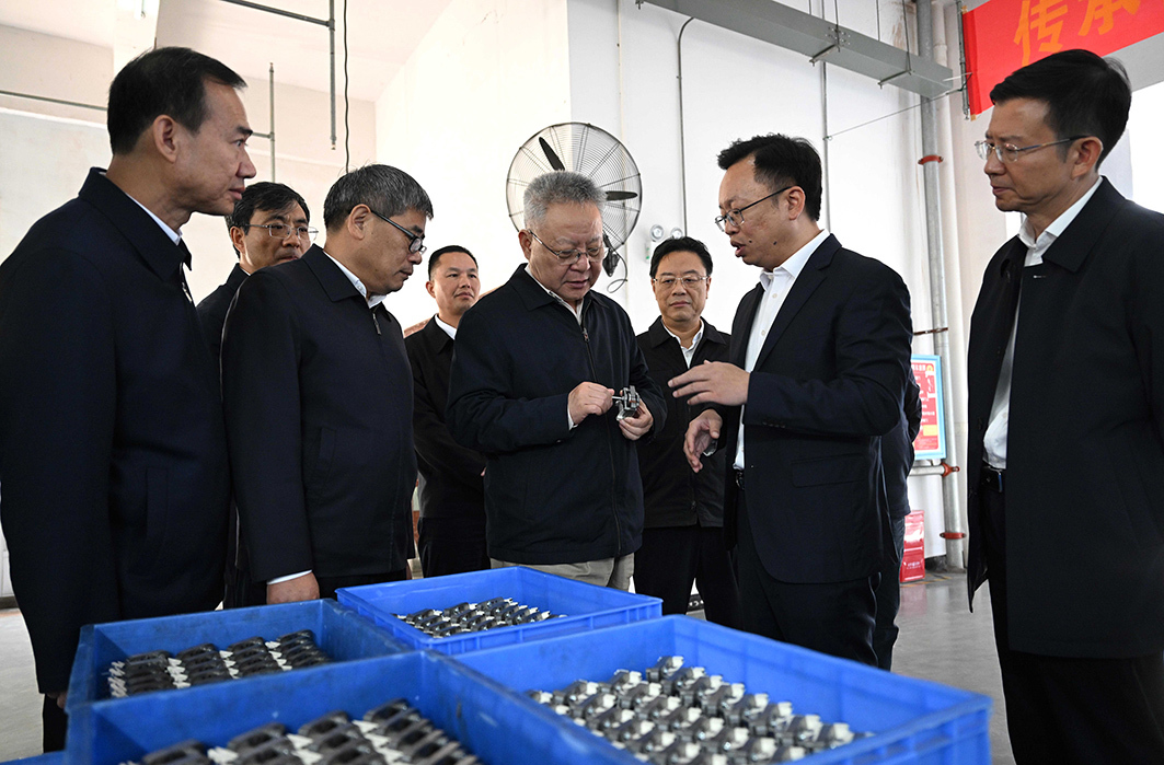 沈曉明調研永州市經濟社會發展情況