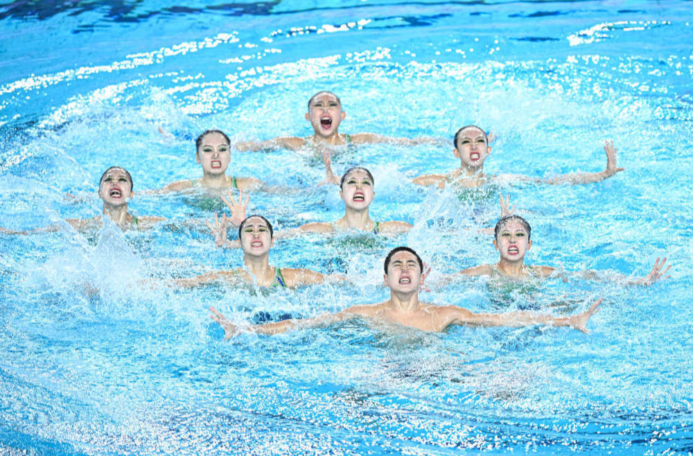 全运会｜小科普：花样游泳为啥有男队员？