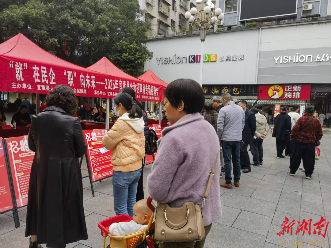 宜章县“金秋招聘月”专场招聘会圆满举行