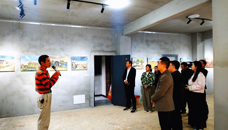 人物丨汝城军旅画家雷刚进：以艺术之名守护乡村之美